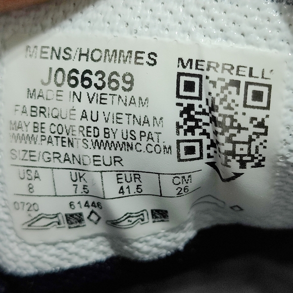 MERRELL Mag 5 Teal Blue Hiking Trail FlexConnect Vibram-Sole Men's Shoe Size 8 - Picture 10 of 10